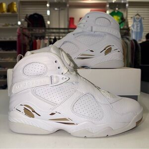 OVO x Air Jordan 8 Retro ‘White’ - DS SIZE 10 YELLOWING